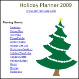 Christmas Planner 2009