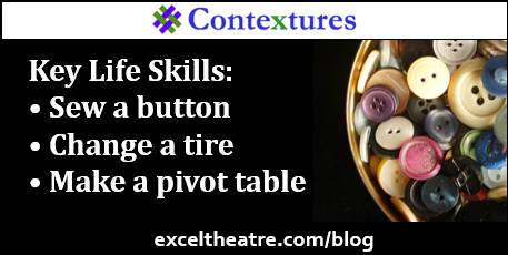 key life skill - make a pivot table