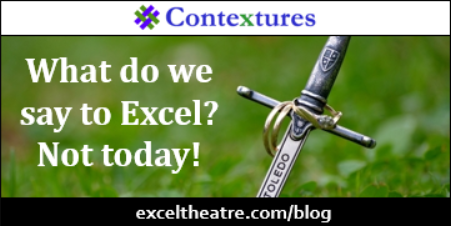 This week's best Excel tweets http://exceltheatre.com/blog/