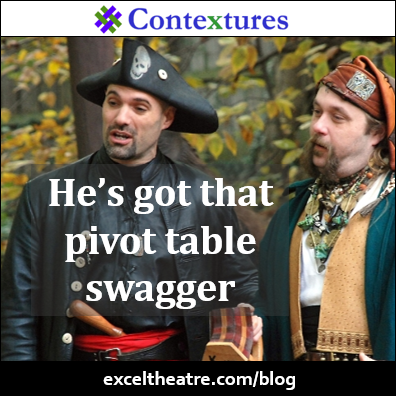 He’s got that pivot table swagger http://exceltheatre.com/blog/