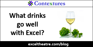 What drinks go well with Excel? 