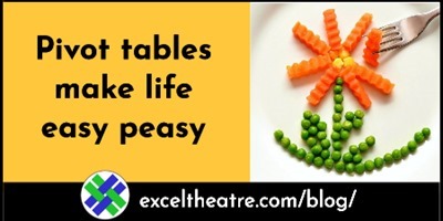 Pivot Tables make life easy peasy! 