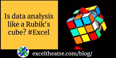 Is data analysis like a Rubik's cube?