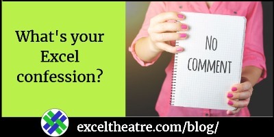 What's your Excel confession?