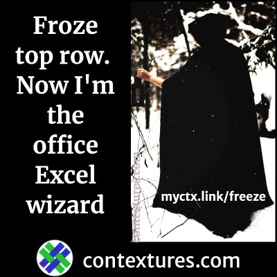 Excel Freeze Panes Settings Disappear